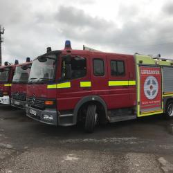 Mercedes Atego fire truck