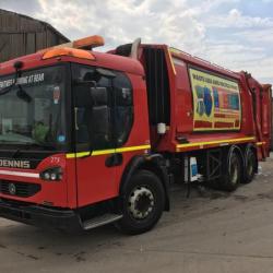 Dennis Elite bin lorry