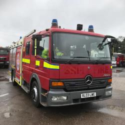 Mercedes Atego fire truck