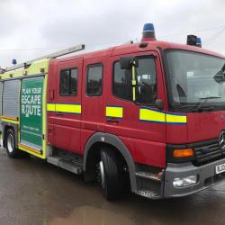 Mercedes Atego fire truck
