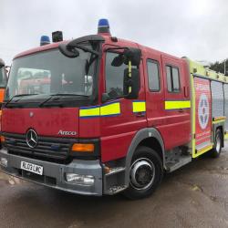 Mercedes Atego fire truck