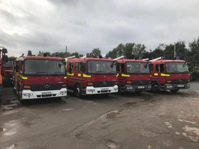 Mercedes Atego fire truck
