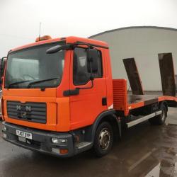 Man 7.5 ton car transporter