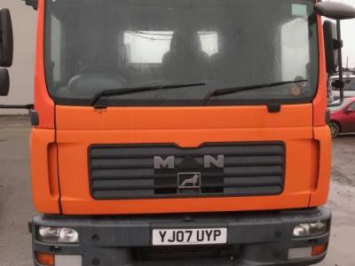 Man 7.5 ton car transporter